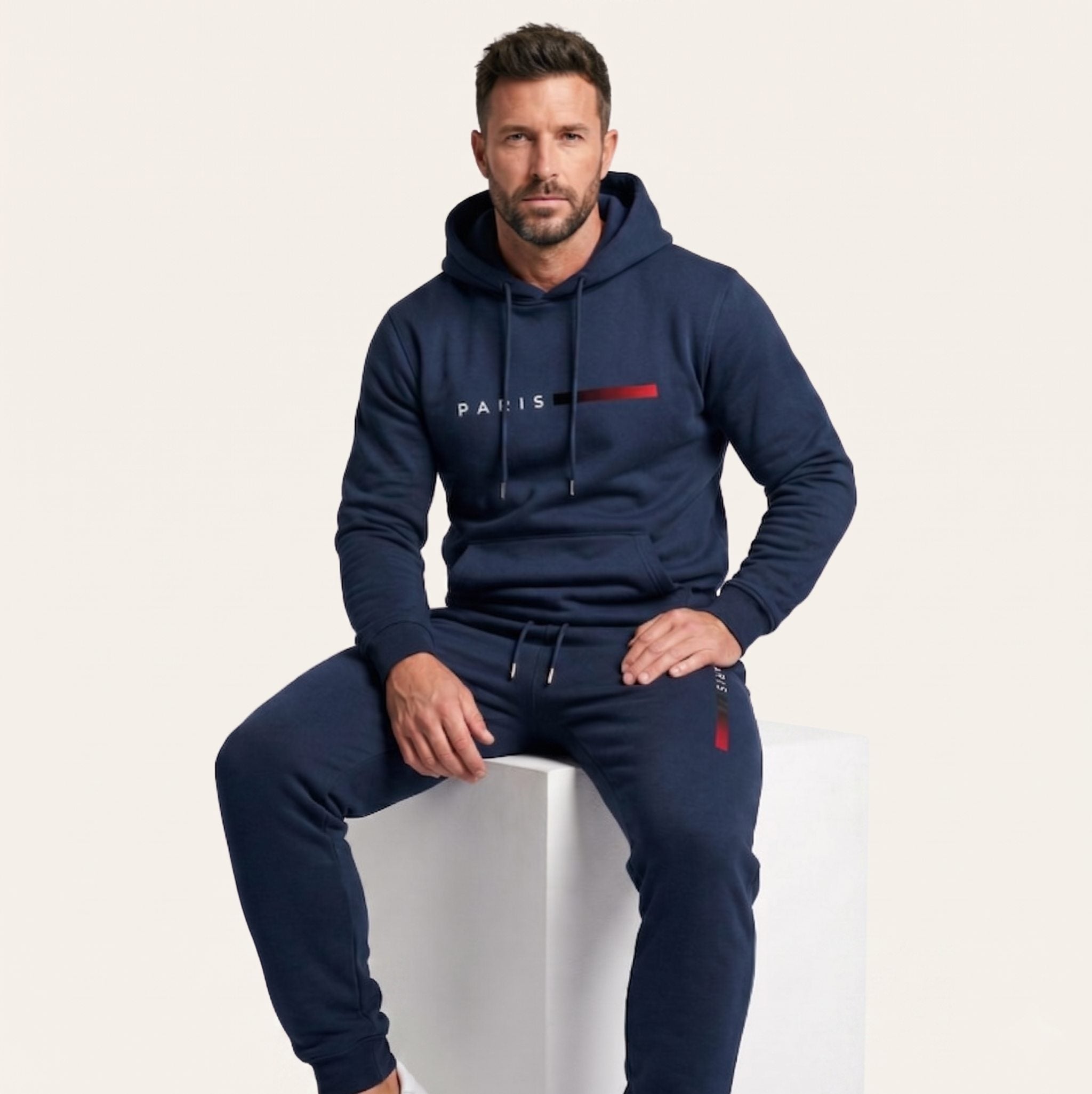(BUY 1 GET 2) Parisian Nightfall Tracksuit Set