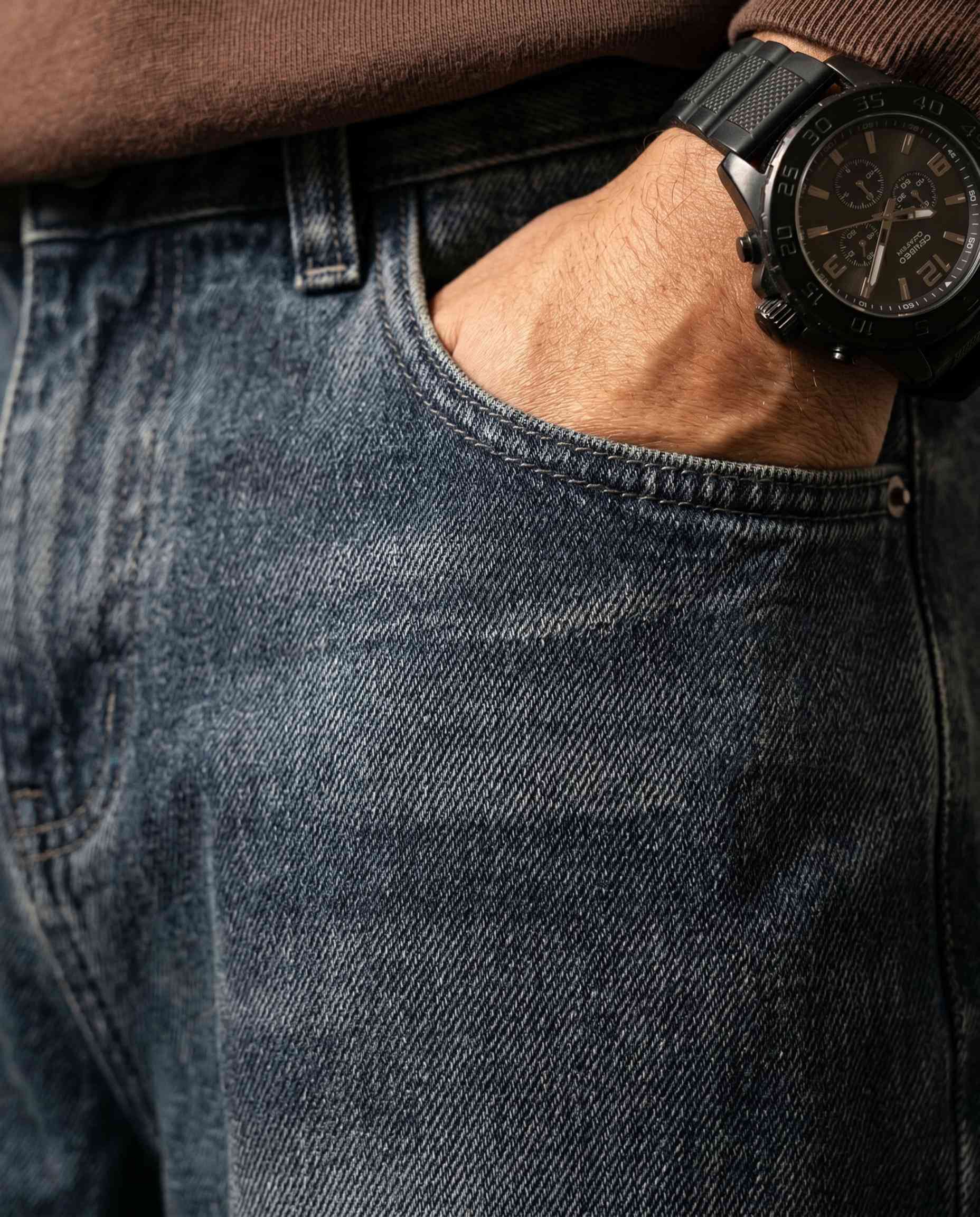Baseline Wide-Leg Jean — Slate Wash