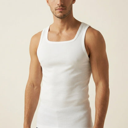 Flint White Sleeveless Knit