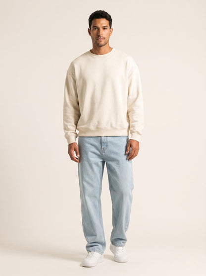 Baseline Wide-Leg Jean — Glacier Wash