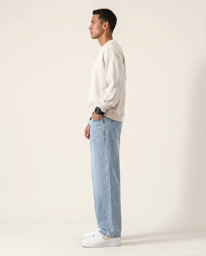 Baseline Wide-Leg Jean — Glacier Wash