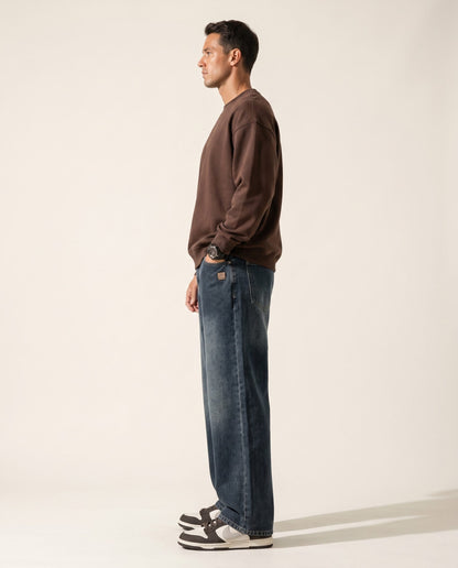 Baseline Wide-Leg Jean — Slate Wash